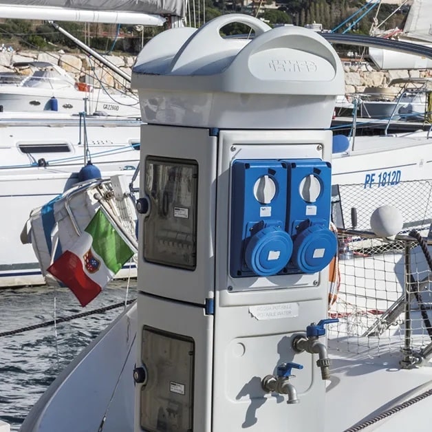 Servizi Marina Yachting Siracusa, Colonnine Wago